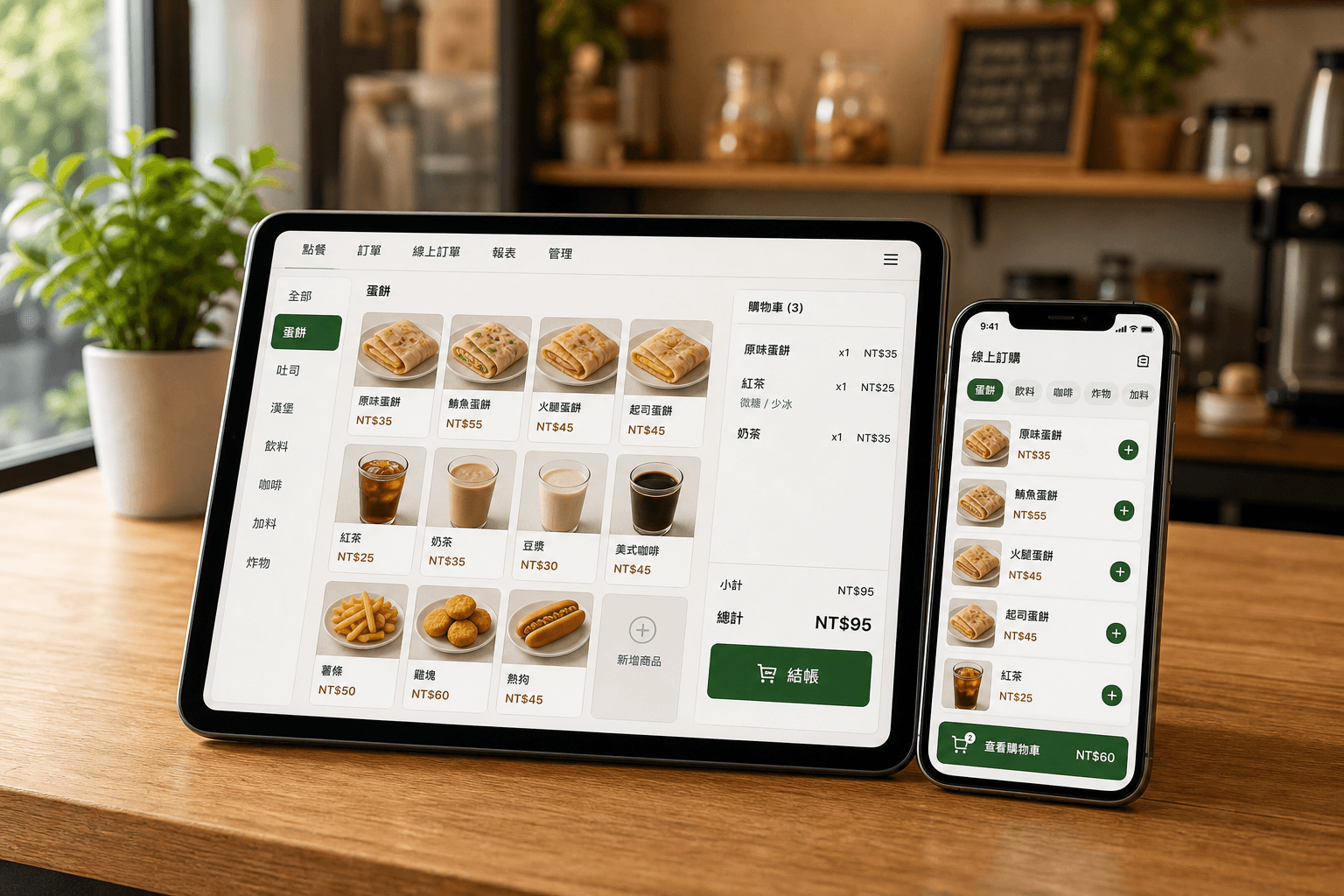 開賣啦 POS 手機版主視覺